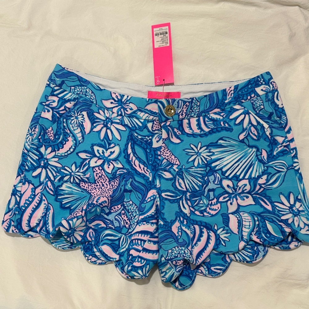 Lilly Pulitzer Blue and Pink Shorts